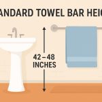 What Height Should You Hang a Towel Bar?